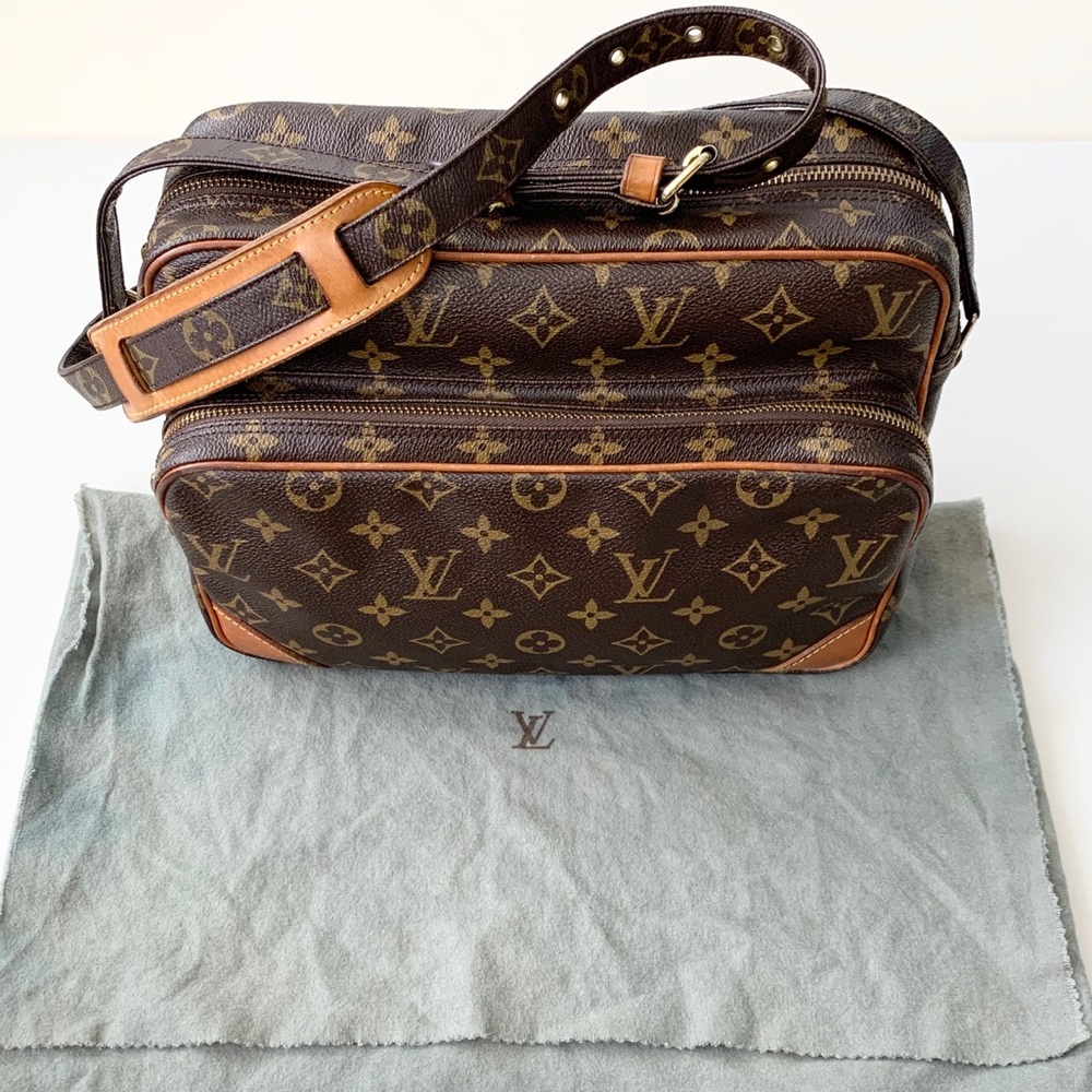 Louis Vuitton Brown Monogram Crossbody Bag